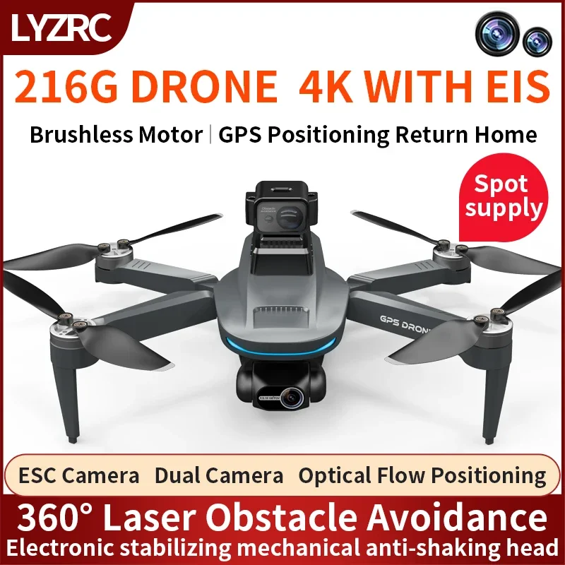 L200 PRO MAX Drone 4K 2-Axis P – обзор и цена Rc Helicopter Case