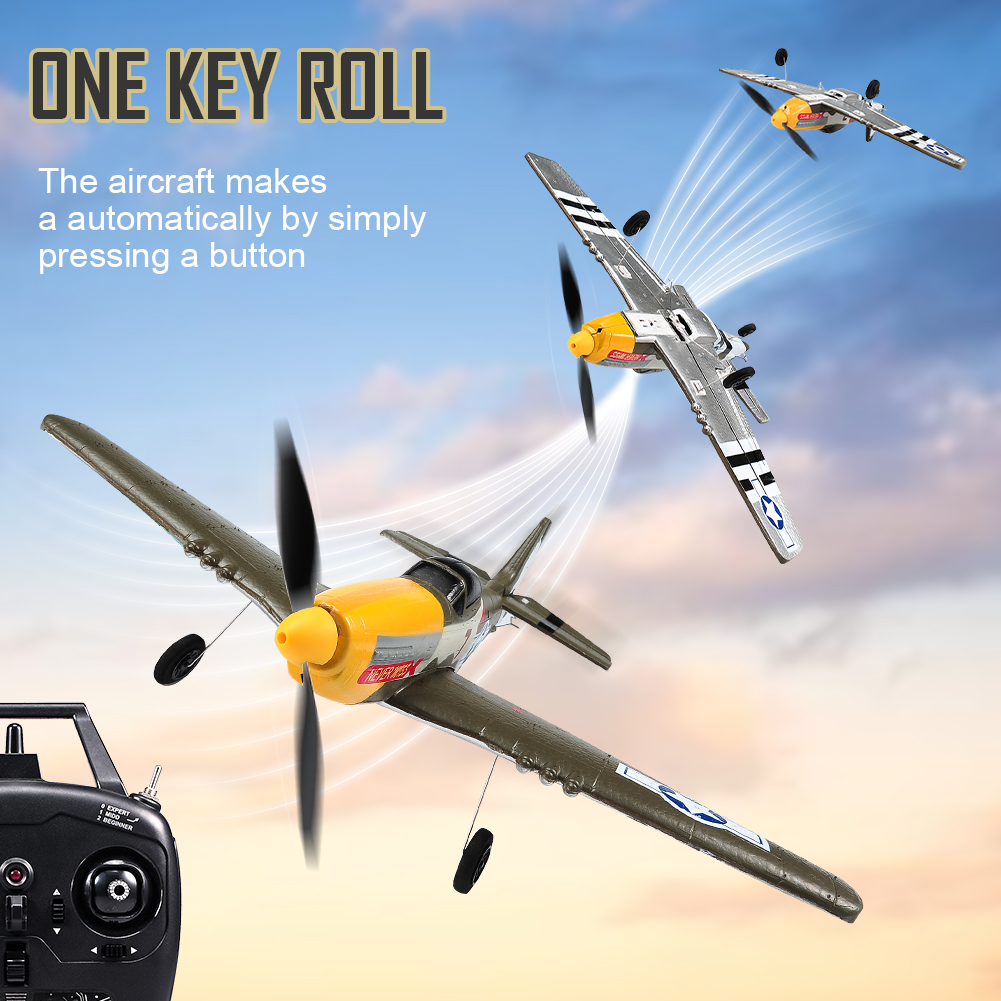 RC Plane P51 Mustang 2.4G Radi – обзор и цена Rc Helicopter Large