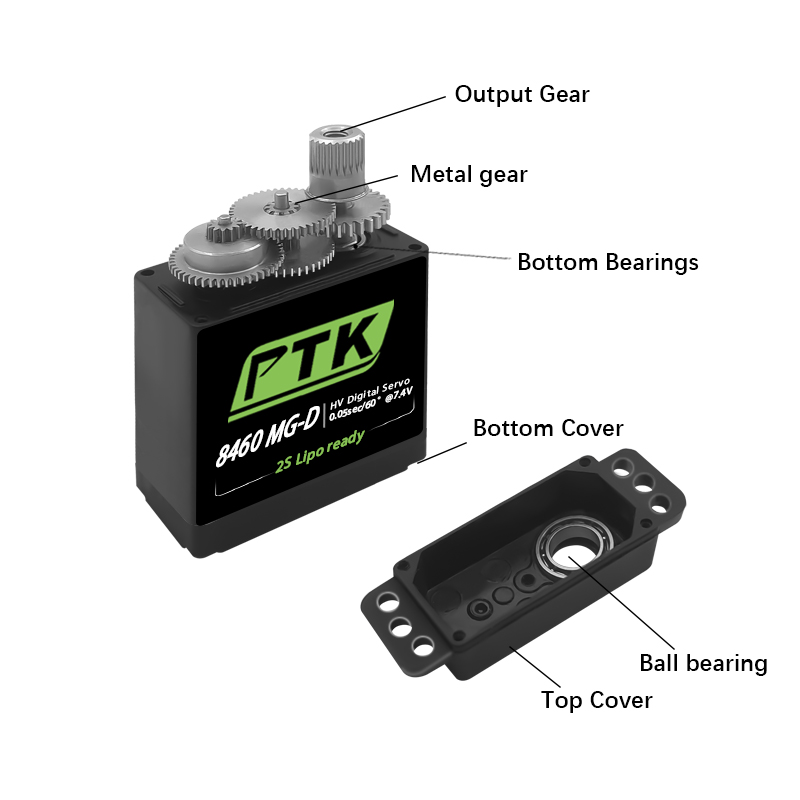 PTK 8460 MG-D9gDigital servo M – обзор и цена Rc Helicopter Servo