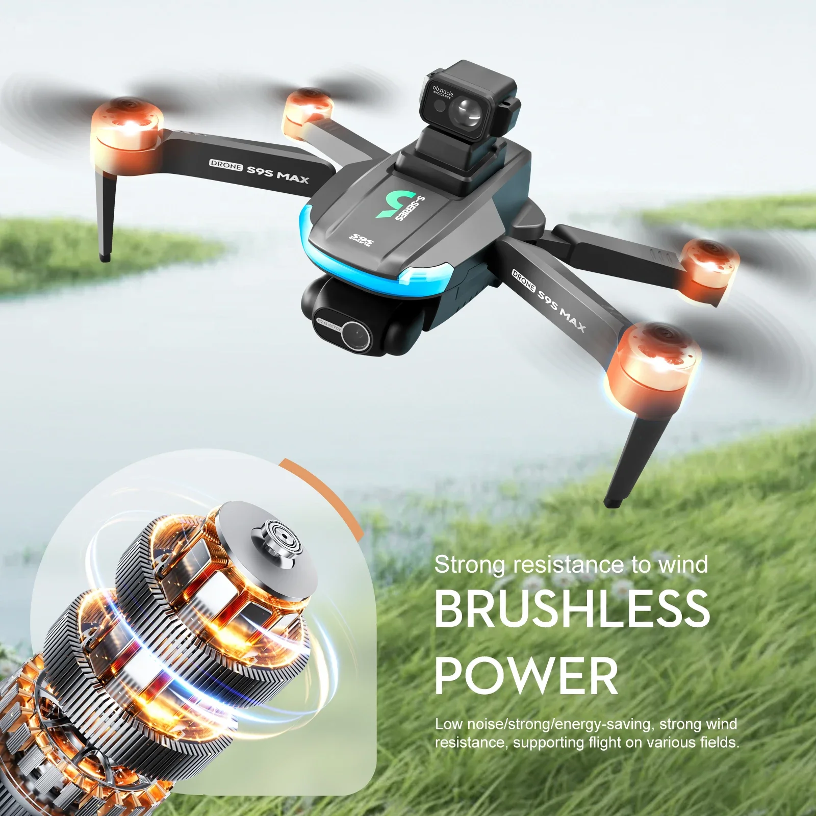 NEW S9S MAX MINI Drone 4K 2-Ax – обзор и цена Rc Helicopter Mini