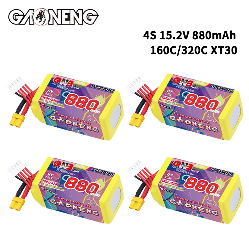 GNB 4S 880mAh 15.2V 160C/320C  – обзор и цена Rc Helicopter Battery