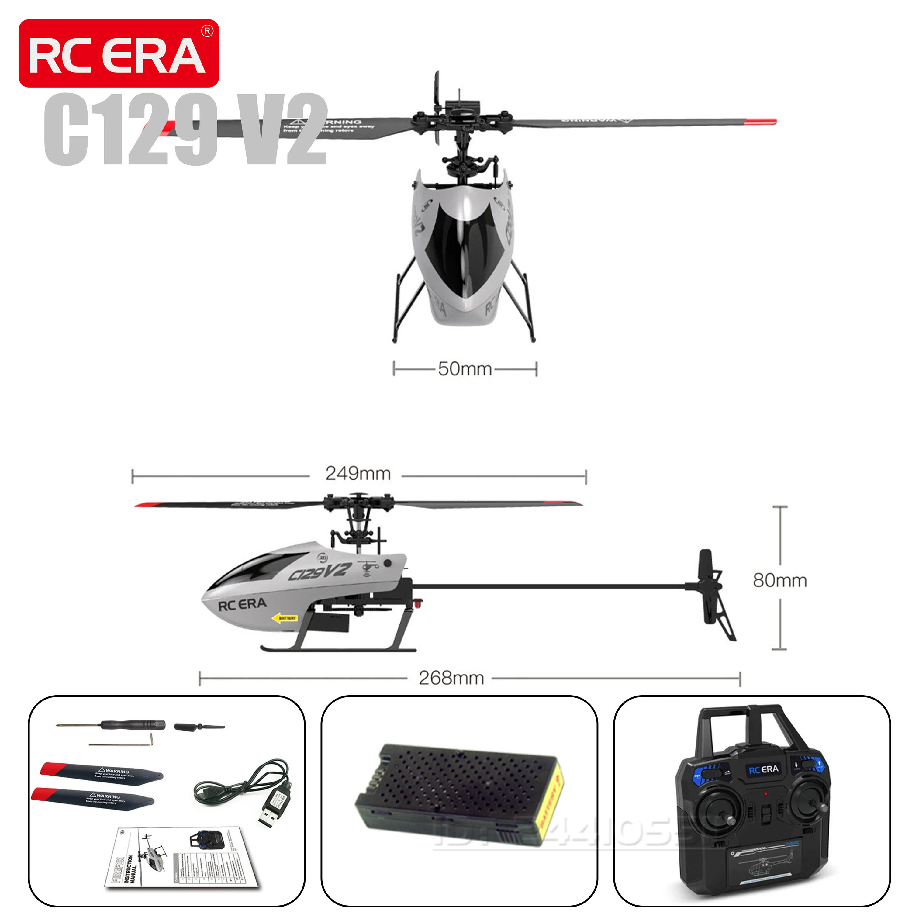 C129 V2 4CH RC Helicopter RTF  – обзор и цена Rc Helicopter Gyro