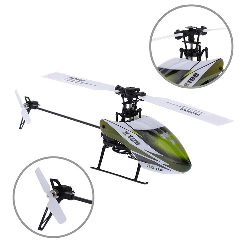 Wltoys XK K100 RC Helicopter 6 – обзор и цена Rc Helicopter Single Rotor
