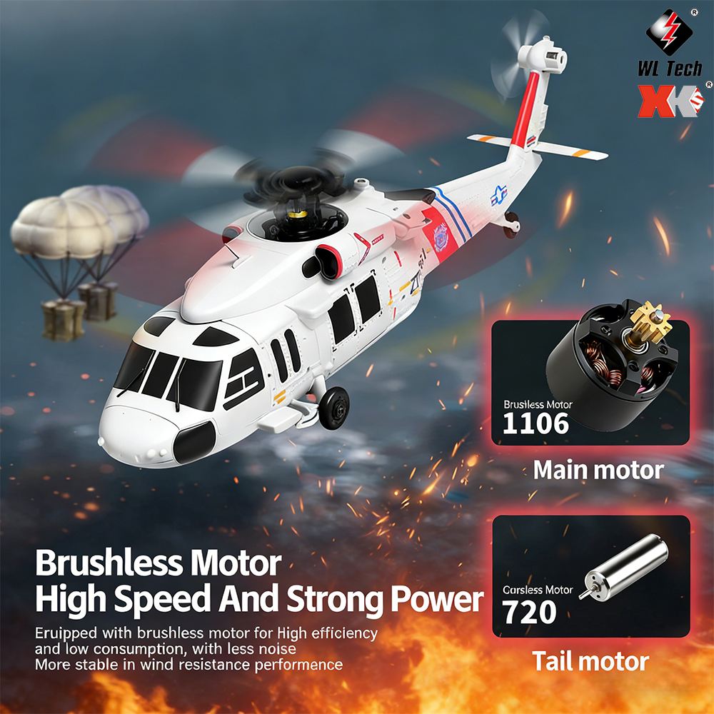WLtoys K270 RC Helicopter 2.4G – обзор и цена Rc Helicopter Gyro