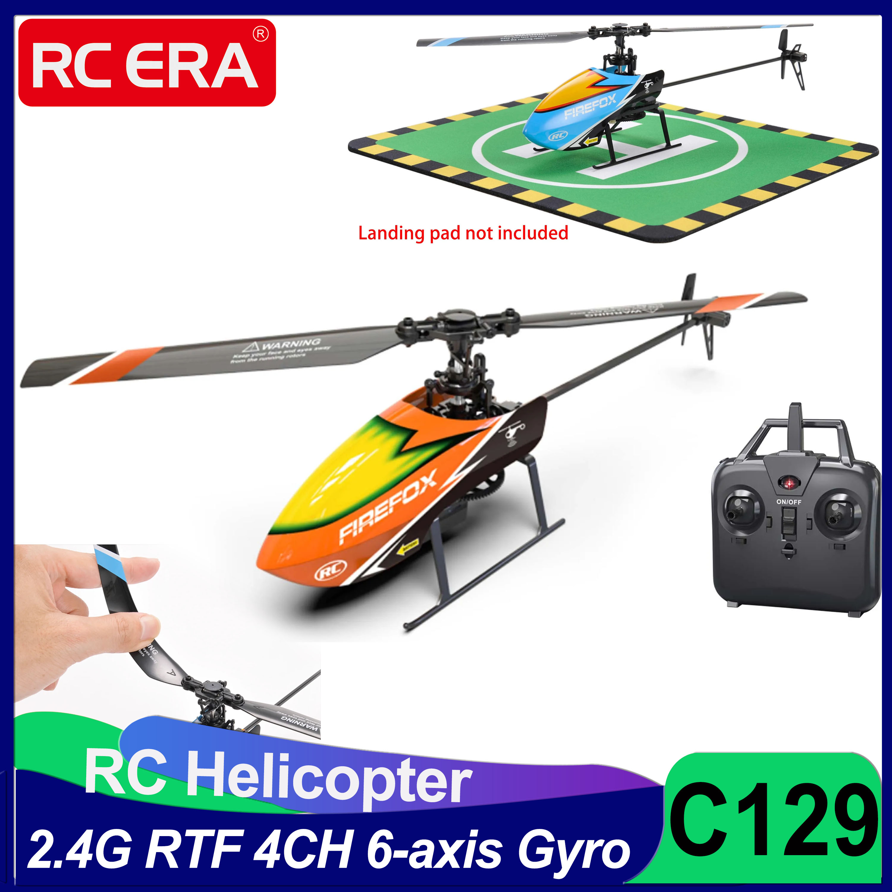 C129 RC Helicopter RTF 4CH 6-a – обзор и цена Rc Helicopter Gyro