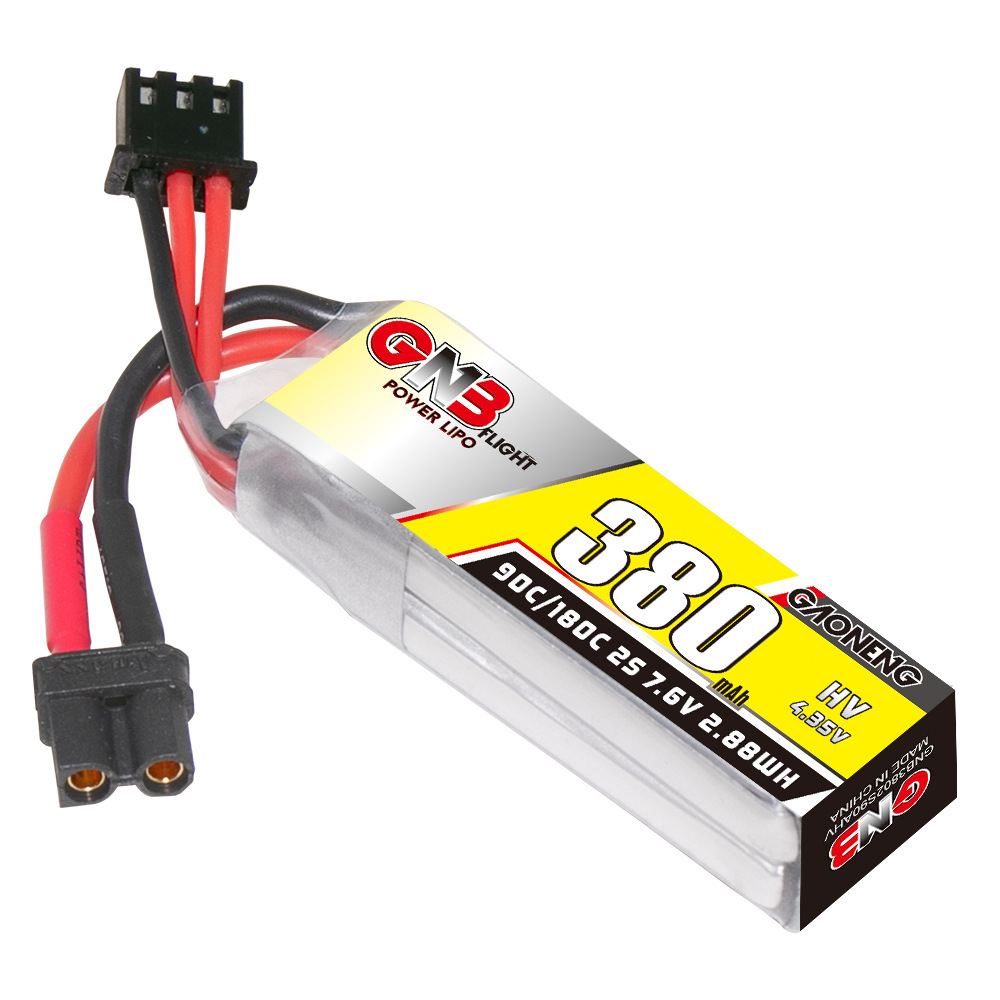 GNB 2S 7.6V 380mAh 90C/180C Li – обзор и цена Rc Helicopter Battery