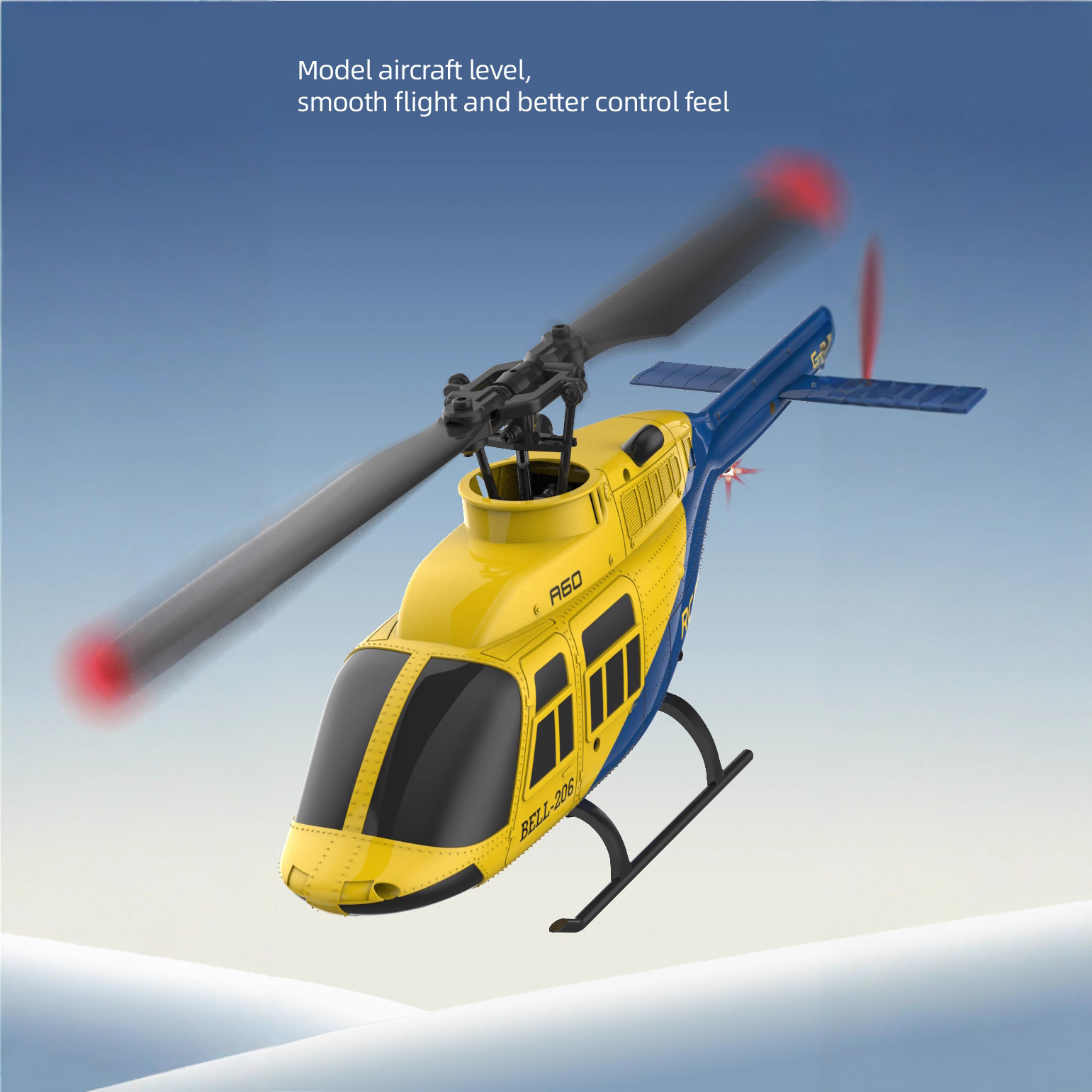 A60 1/42 Scale Bell 206 RC Hel – обзор и цена Rc Helicopter Single Rotor
