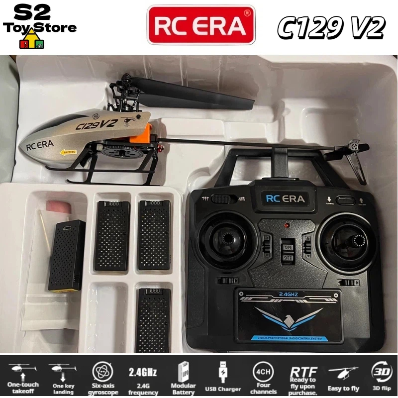RC ERA C129V2 4CH 2.4GHz Smart – обзор и цена Rc Helicopter Single Rotor
