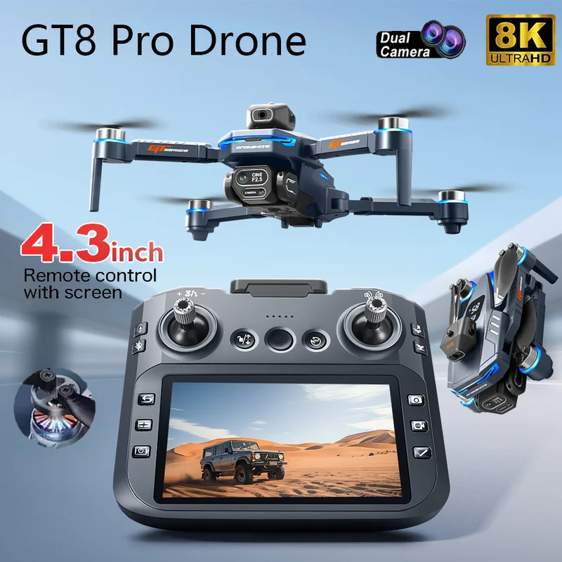 2026 New GT8 Drone GPS 8K Prof – обзор и цена Rc Helicopter Mini