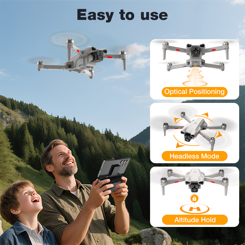 2026 Hot L017 Pro Drone Brushl – обзор и цена Rc Helicopter Electric