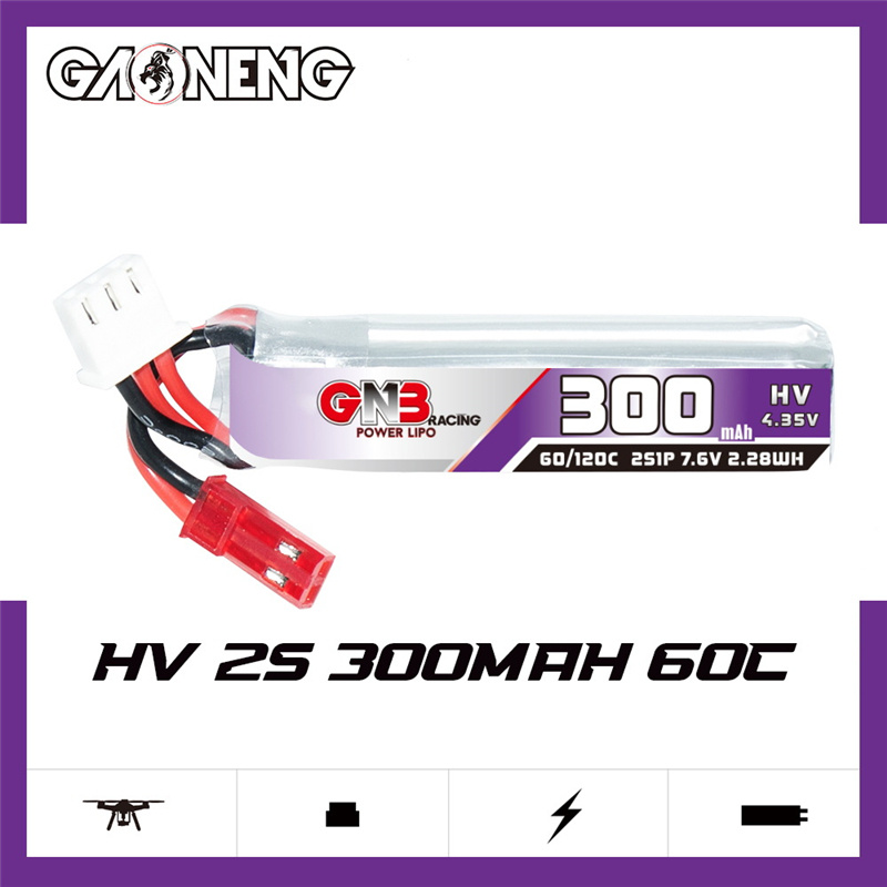 GAONENG GNB 2S 7.6V 300mAh 60C – обзор и цена Rc Helicopter Battery