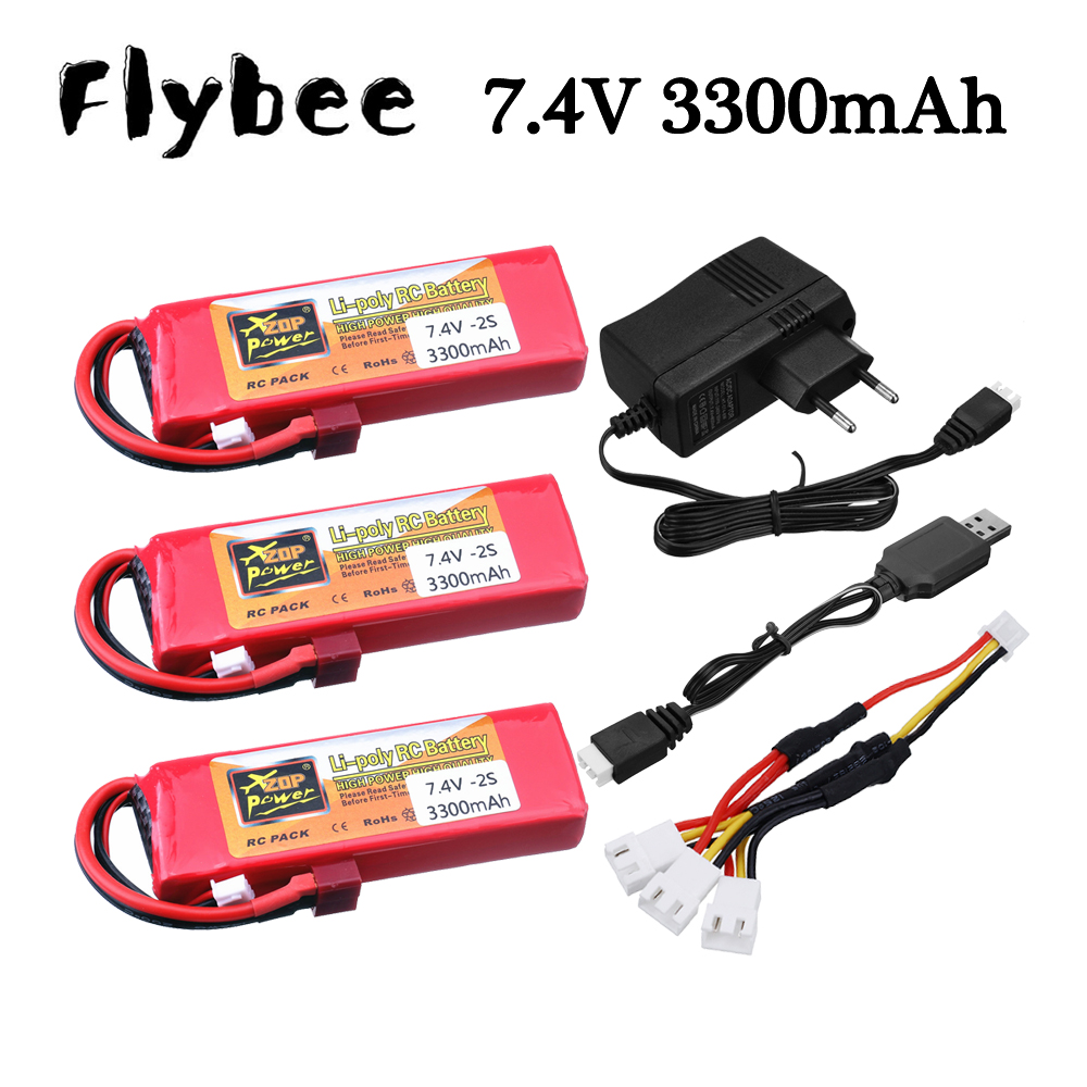 2S 7.4V 3300mAh Lipo Battery C – обзор и цена Rc Helicopter Charger