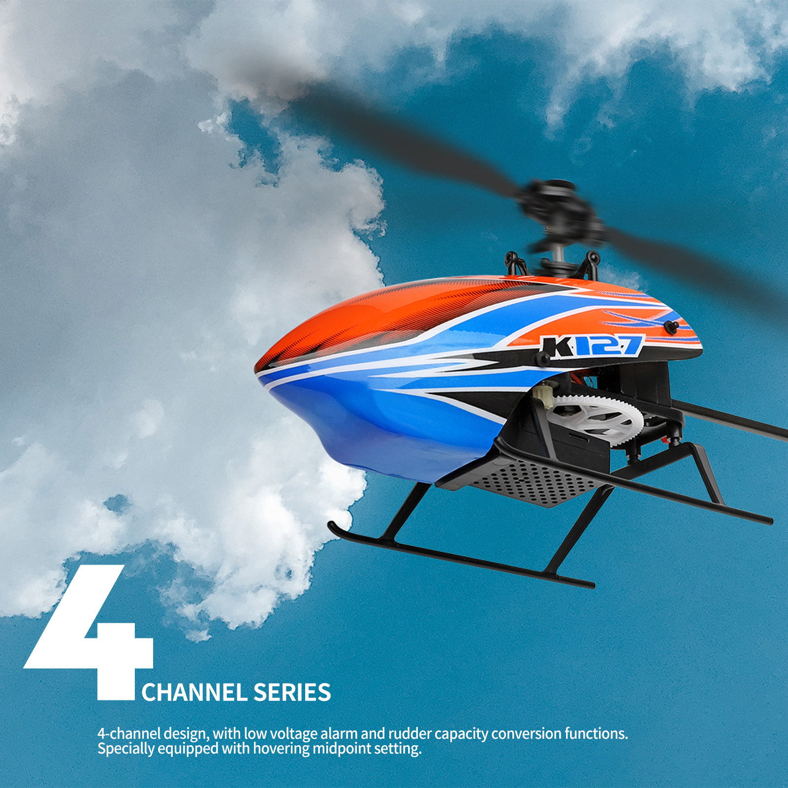 WLtoys XK K127 4CH 6-axis Gyro – обзор и цена Rc Helicopter Gyro